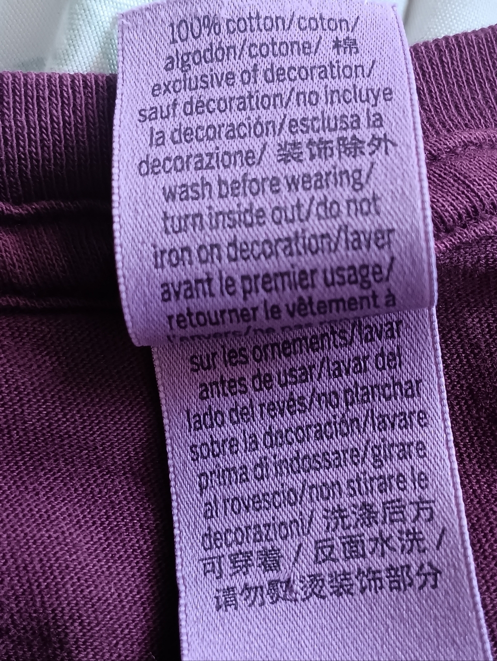 Victoria’s Secret PINK Purple Rose Cropped Tee Dog Logo Graphic Cotton Shirt S - Picture 6 of 6